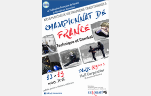CHAMPIONNAT DE FRANCE AMVT COMBATS